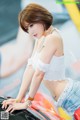 Han Ga Eun's beauty at the 2017 Seoul Auto Salon exhibition (223 photos) P100 No.d0010e