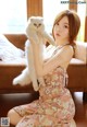 Dreaming about beautiful Mitina (麦提娜) posing in the living room (25 photos) P1 No.fdb4b5